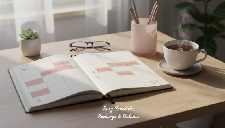 Weekly Recharge Schedule for Busy Schedules